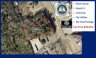 Fort Valley, GA Commercial Land - Martin Luther King Jr. Drive