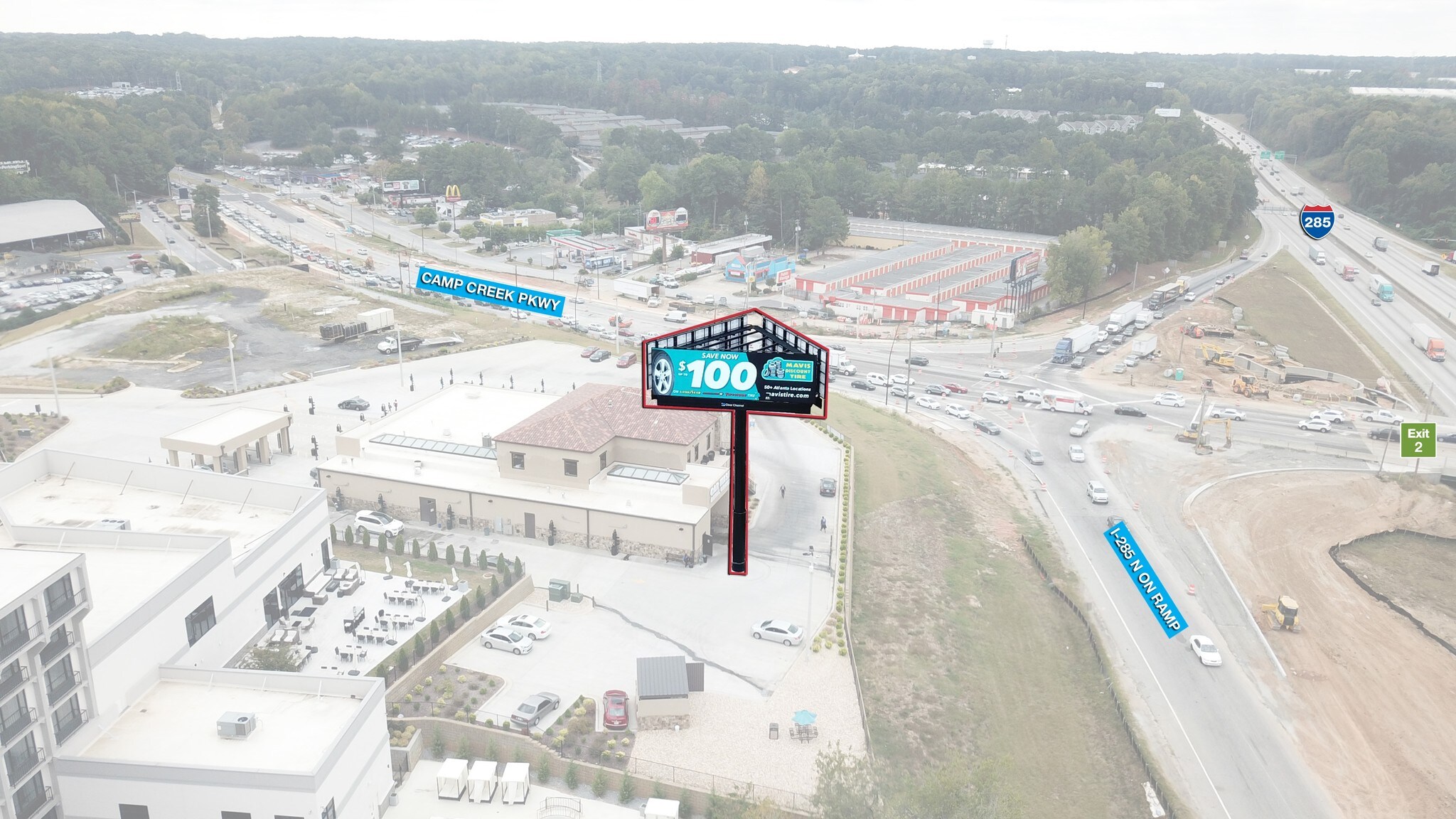 3540 N Desert Dr East Point, GA 30344 Land Property for Lease on