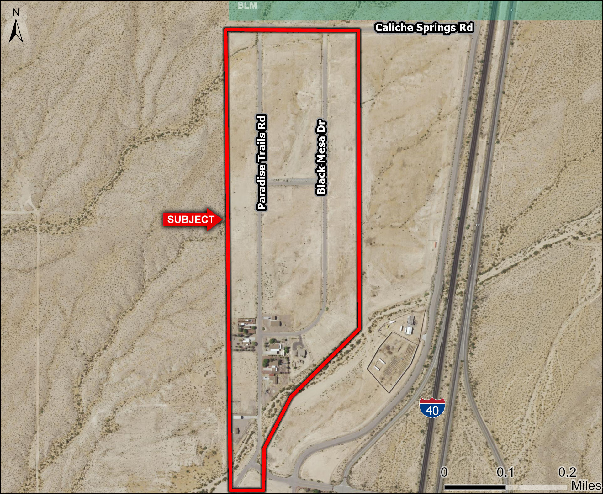 Caliche Springs Rd & Paradise Trails Rd, Yucca, AZ for Sale