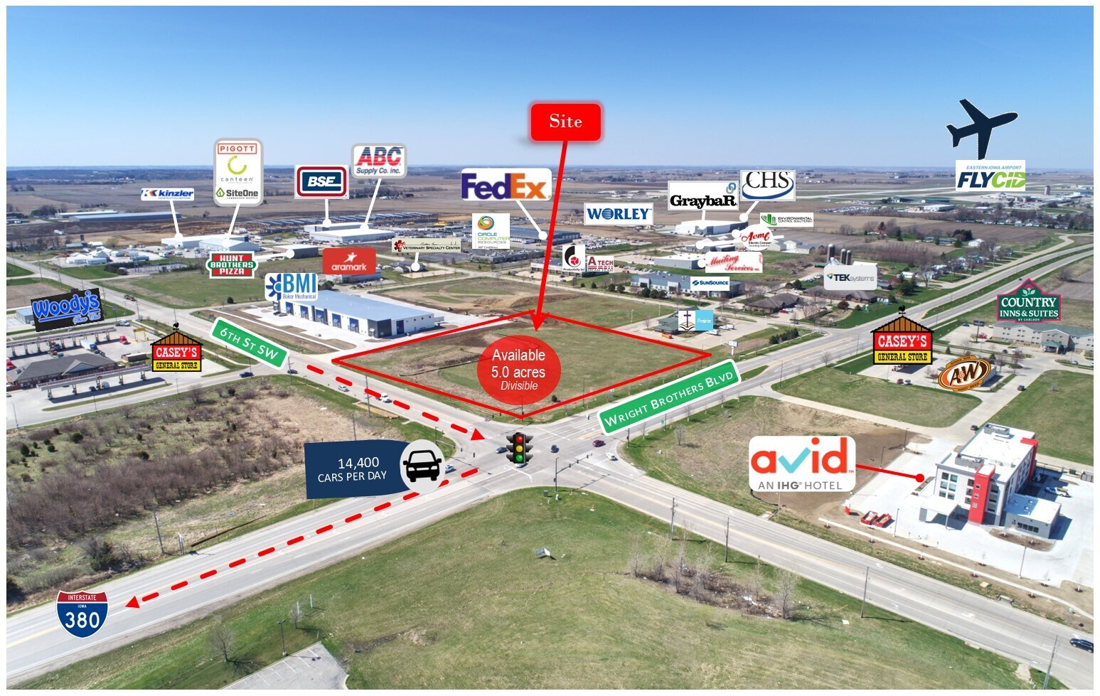 645 Wright Brothers Blvd, Cedar Rapids, IA for Rent
