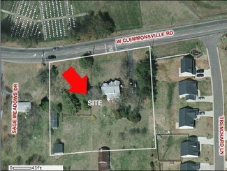 Winston-Salem, NC Residential Land - 1482 Clemmonsville Rd