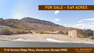 Henderson, NV Commercial Land - 71 W Horizon Ridge Pky
