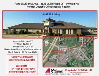 Winfield, KS Office/Medical - 3625 Quail Ridge dr