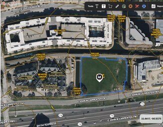 Irving, TX Commercial Land - 311 John Carpenter Freeway w Irving, TX Commercial Land - 311 John Carpenter Freeway w