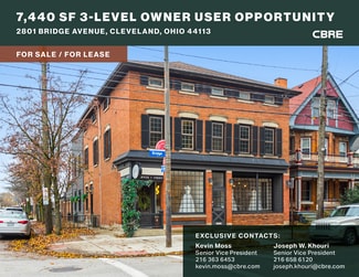 Cleveland, OH Storefront Retail/Residential - 2801 Bridge Ave