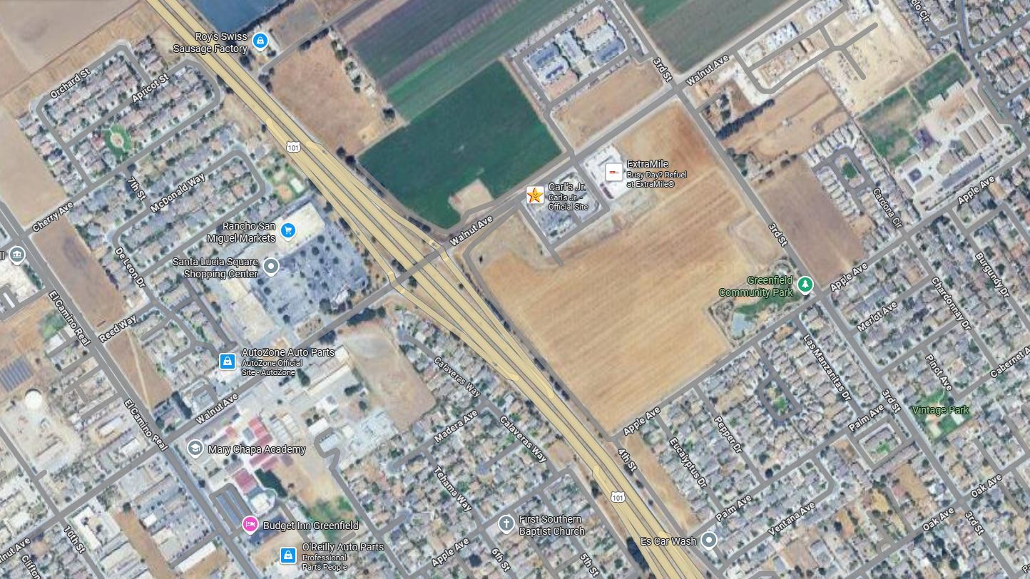 Just off of 101 hwy, Greenfield, CA for Sale
