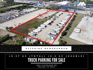 Dallas, TX Industrial Land - 3801 Cleveland Rd