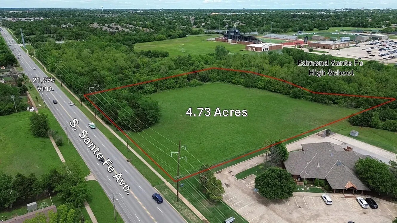 W 15th St & S Santa Fe Ave, Edmond, OK for Sale