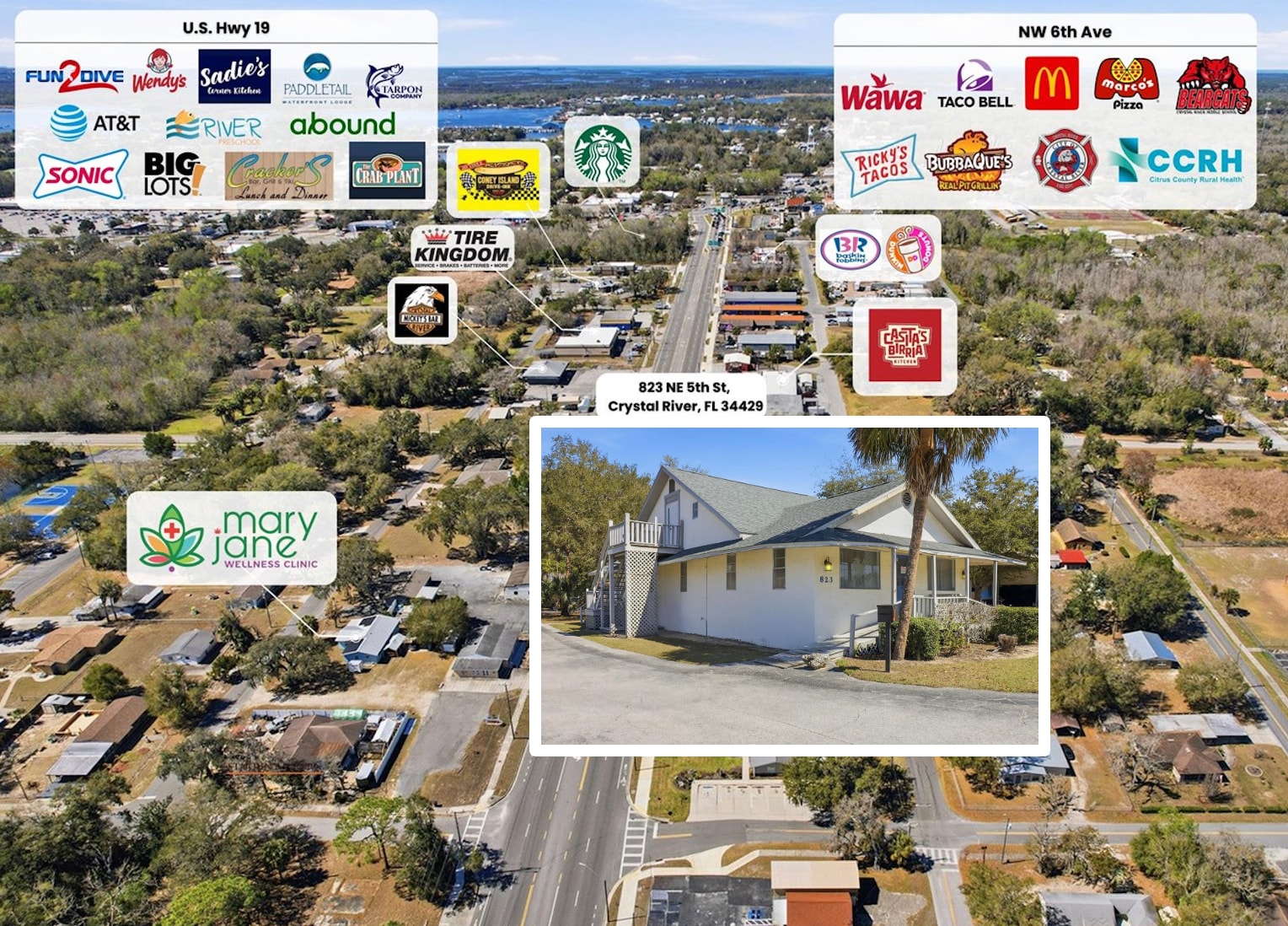 823 NE 5th St, Crystal River, FL for Sale