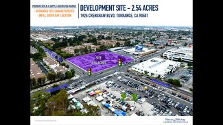 Torrance, CA Residential Land - 1925 Crenshaw Blvd
