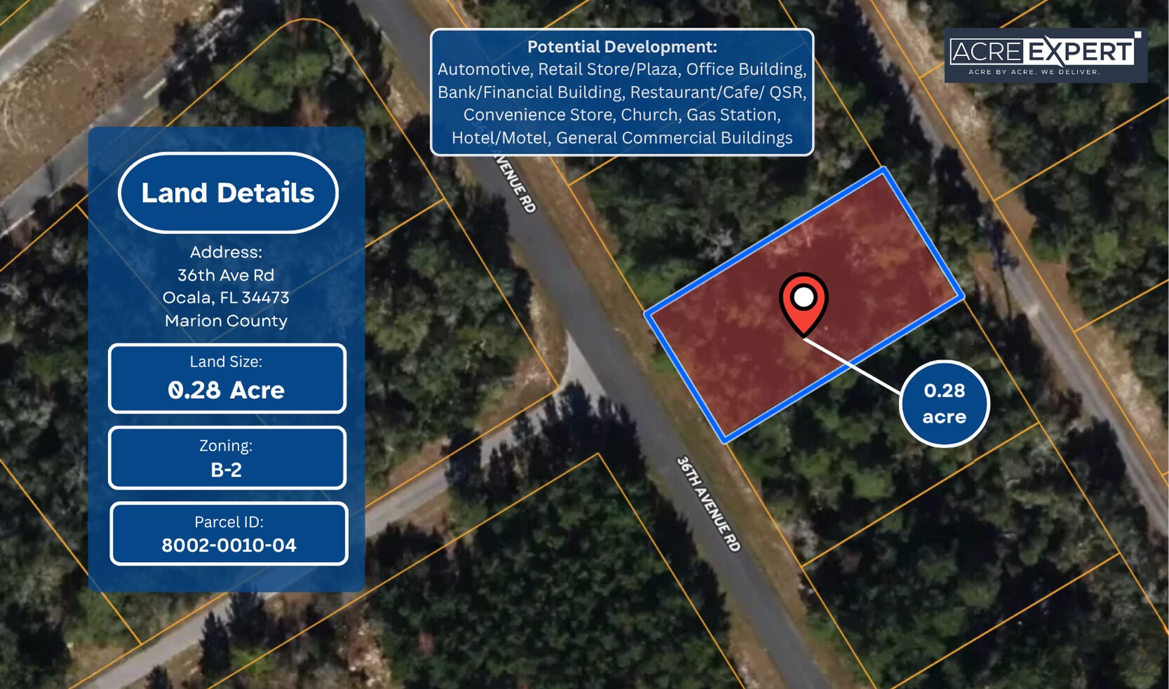 13989 36th Avenue Road, Ocala, FL for Sale