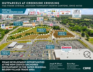 North Canton, OH Commercial Land - 7160 Frank Ave