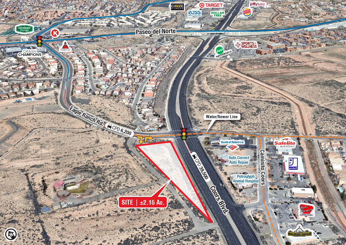SWC Coors & Eagle Ranch, Albuquerque, NM for Sale