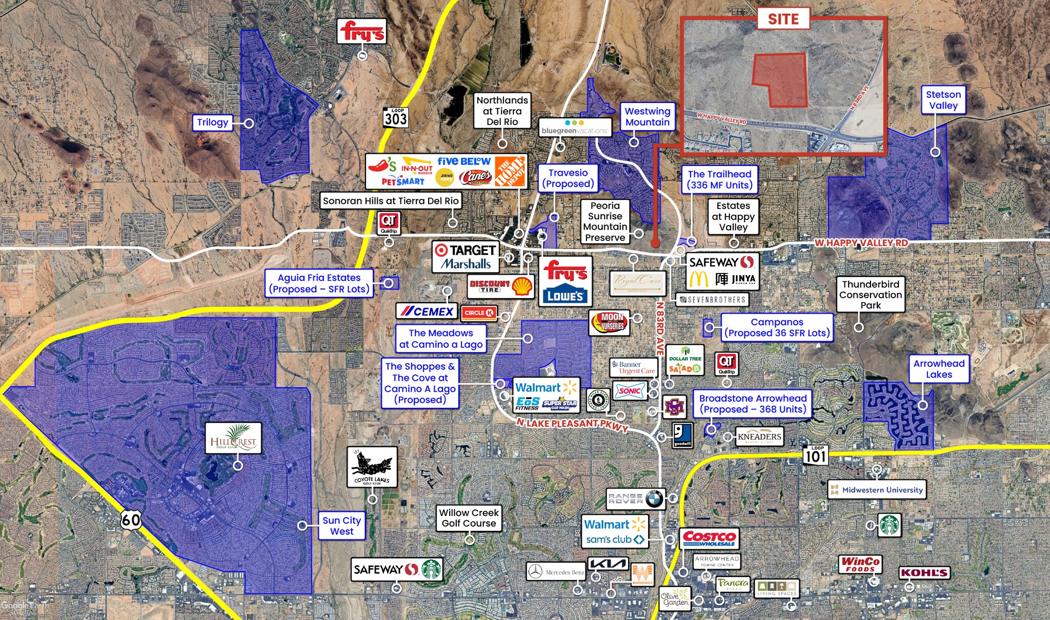 Happy Valley & 83rd ave, Peoria, AZ for Sale
