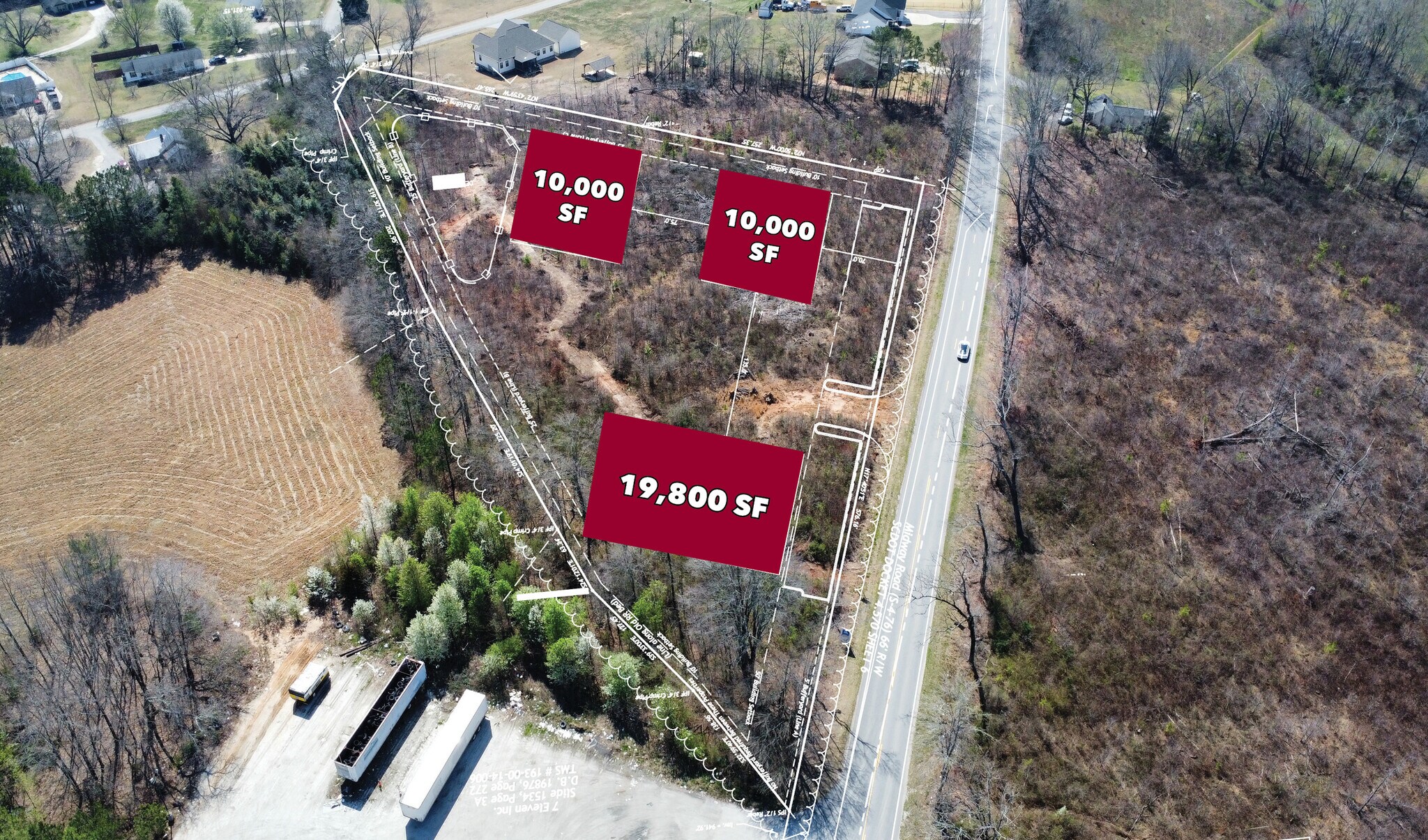 Midway Industrial Park, Pelzer, SC for Sale