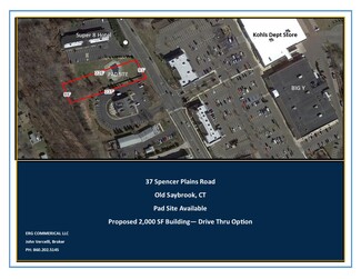 Old Saybrook, CT Commercial Land - 37 Spencer Plain Rd