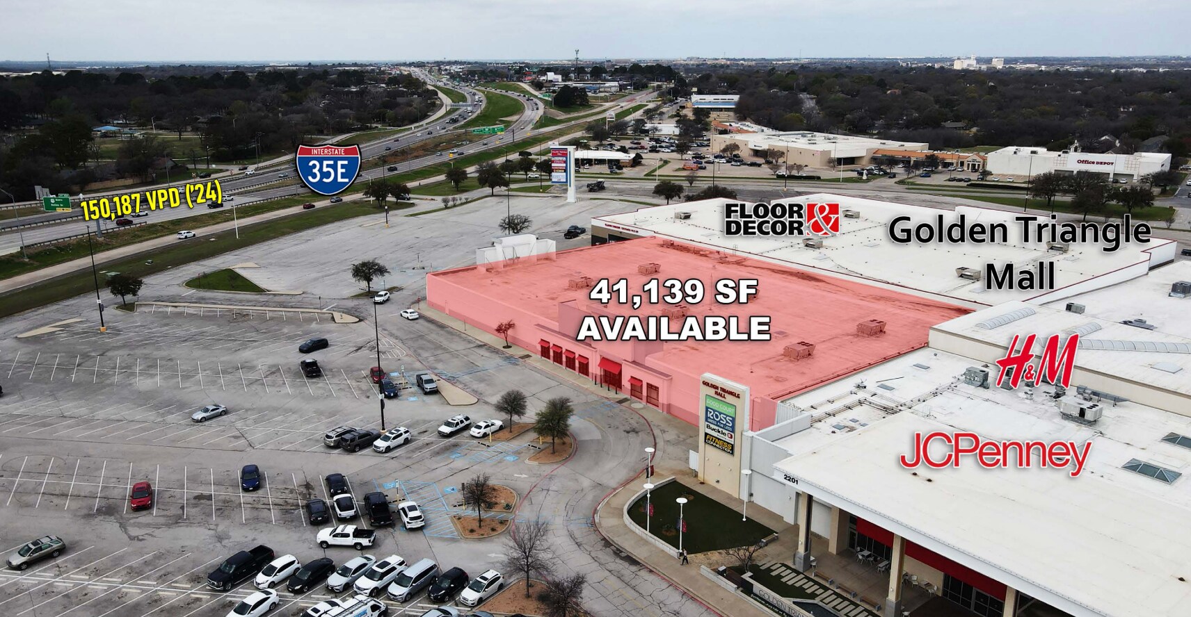 2201 S Interstate 35 E, Denton, TX for Rent