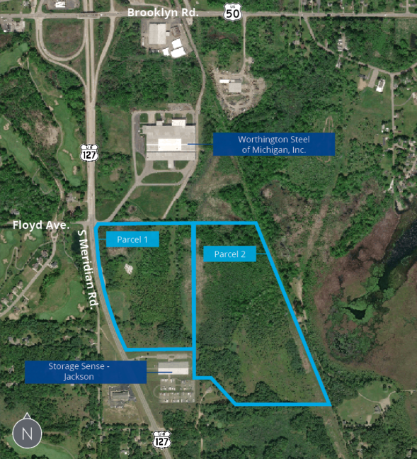 S Meridian Road, Jackson, MI for Sale