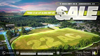 Jonesboro, AR Commercial Land - 5922 Hwy 49 N