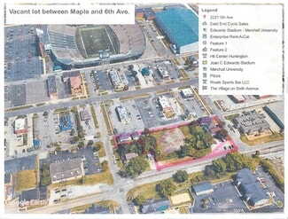 Huntington, WV Commercial Land - 2151 5th Ave REAR