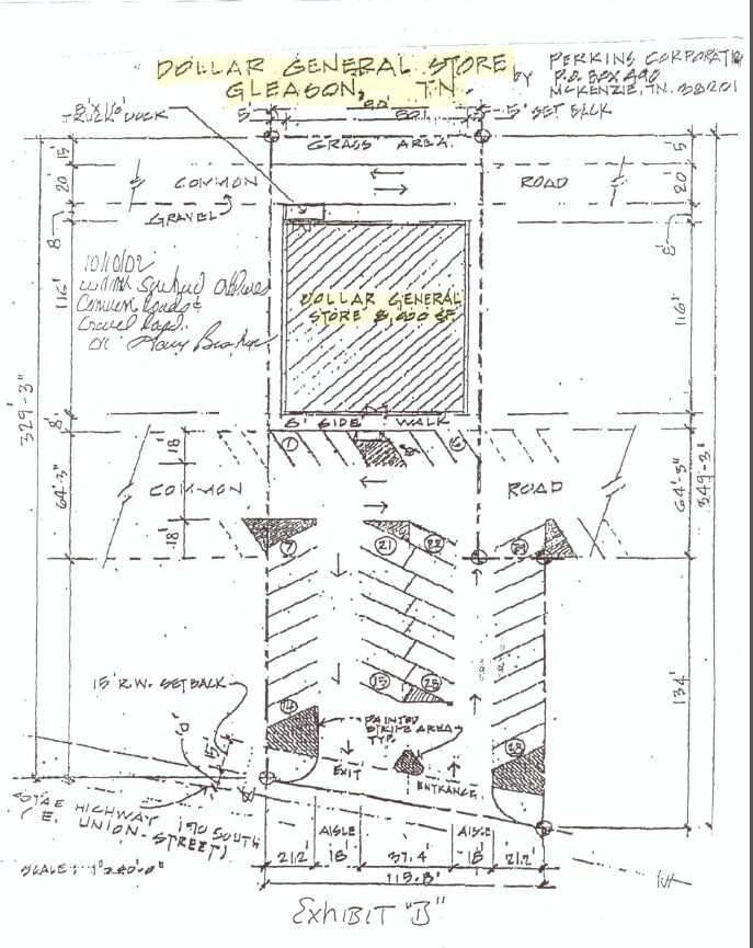 547 E Union St Gleason, TN 38229 Retail Property for Lease on