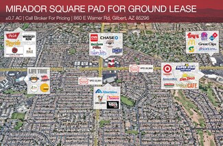 Gilbert, AZ Commercial Land - 860 E Warner Rd Gilbert, AZ Commercial Land - 860 E Warner Rd