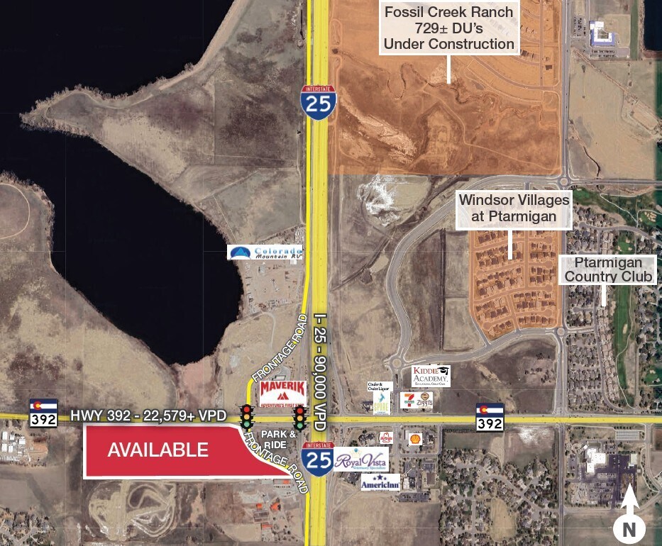 SWC I-25 & Hwy 392, Fort Collins, CO for Sale