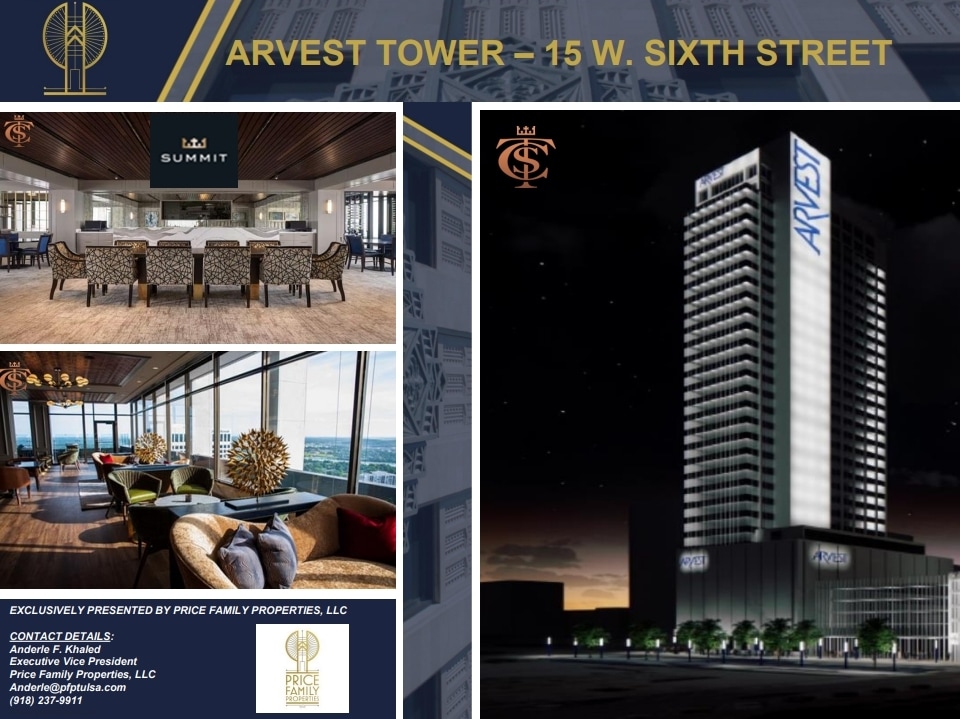 15 W 6th St, Tulsa, OK for Rent