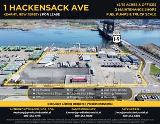 Kearny, NJ Industrial Land - 1 Hackensack Ave