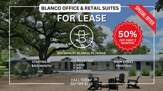 Blanco, TX Office/Retail - 902 Main St