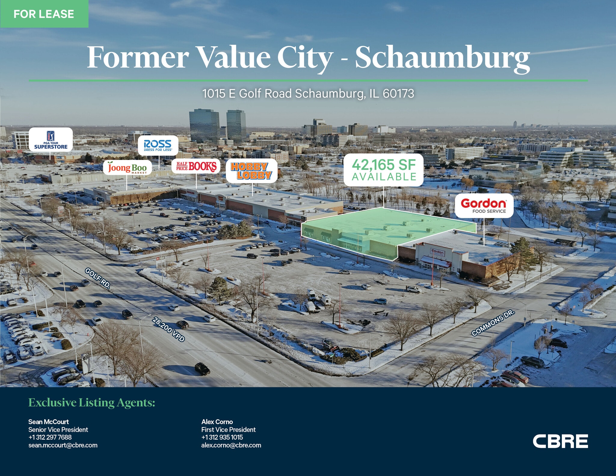1025-1255 E Golf Rd, Schaumburg, IL for Rent