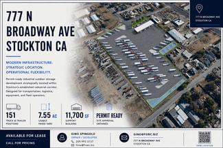 Stockton, CA Industrial - 777 N Broadway Ave Stockton, CA Industrial - 777 N Broadway Ave