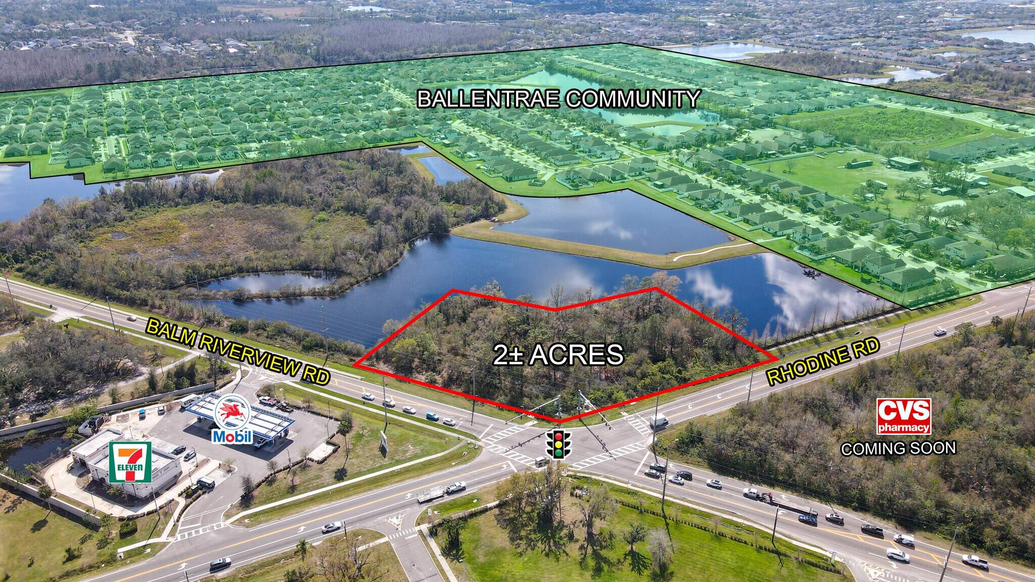 Balm Riverview Rd & Rhodine Rd, Riverview, FL for Sale