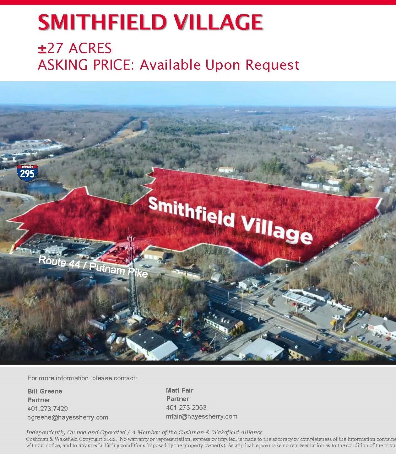 355 Putnam Pike Smithfield, RI 02917 Land Property for Sale on