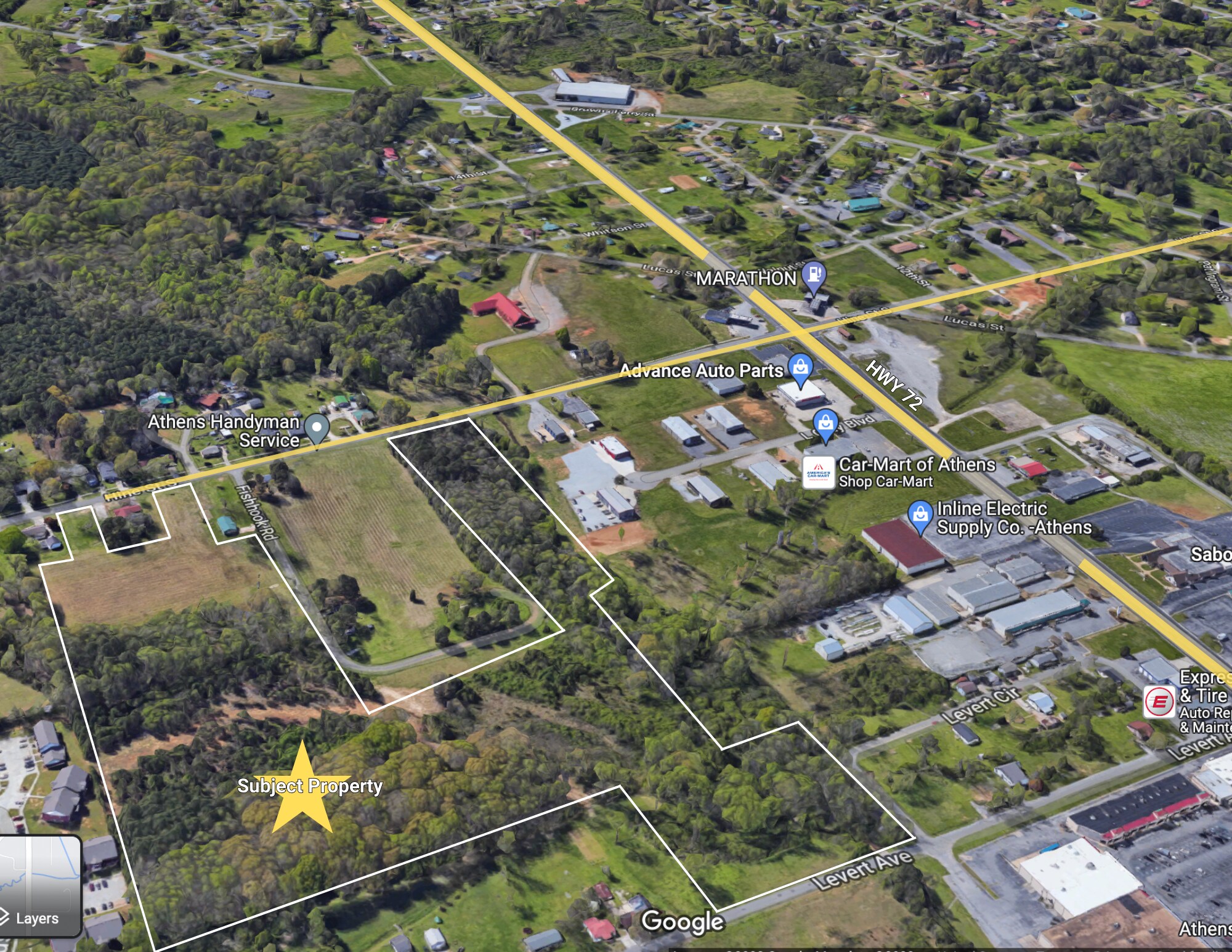 Hine St, Athens, AL for Sale