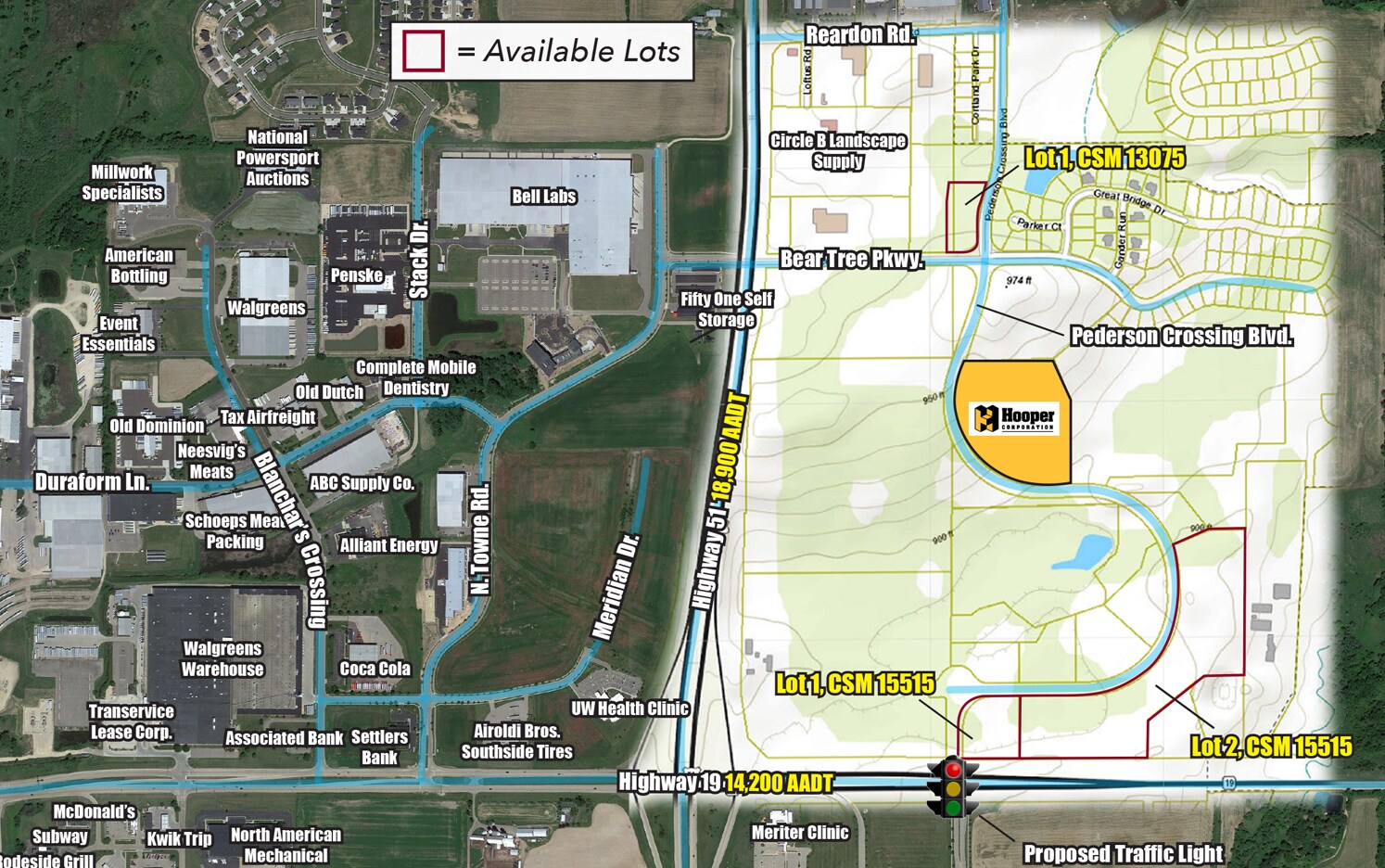 Highway 19 & Highway 51, De Forest, WI for Sale