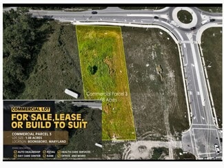 Boonsboro, MD Commercial Land - Lot 3 Old National pike