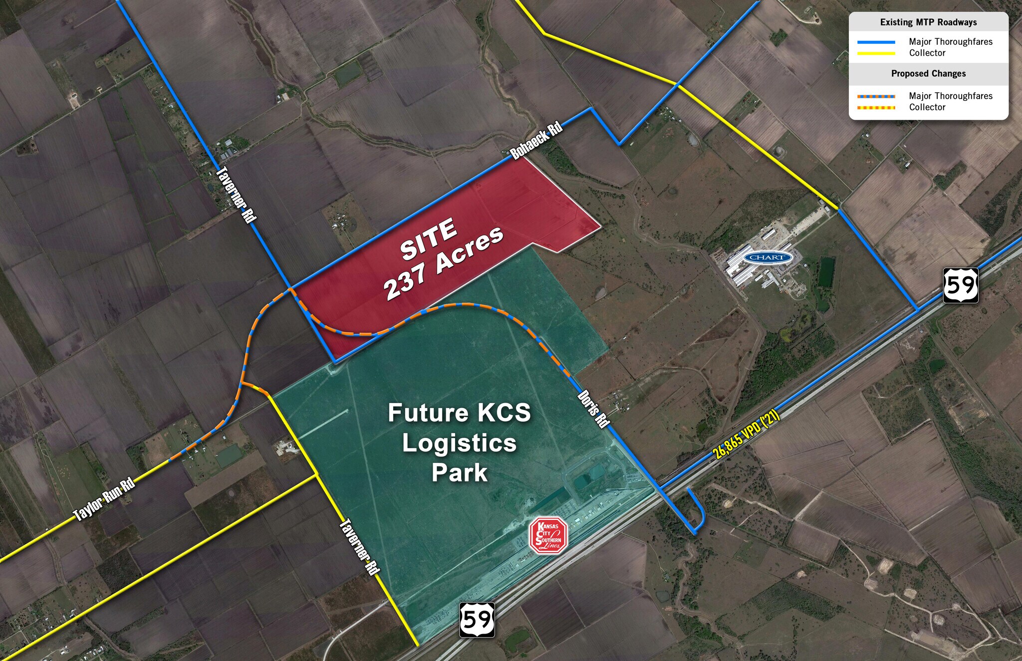 W Tavener Rd & Bohacek Rd, Beasley, TX for Sale
