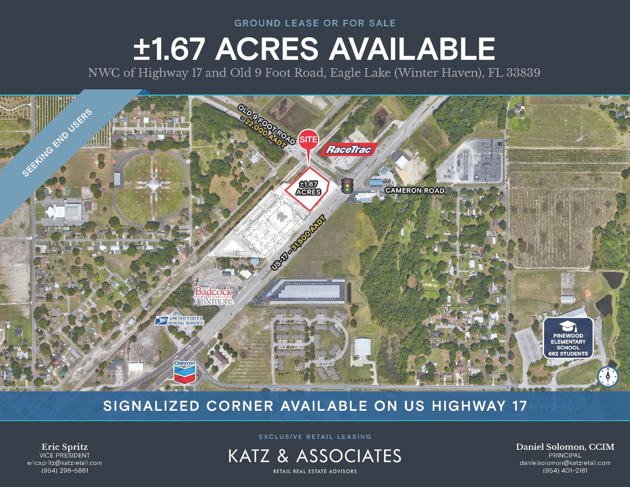 US Highway 17 and Old Foot Rd, Eagle Lake, FL for Sale