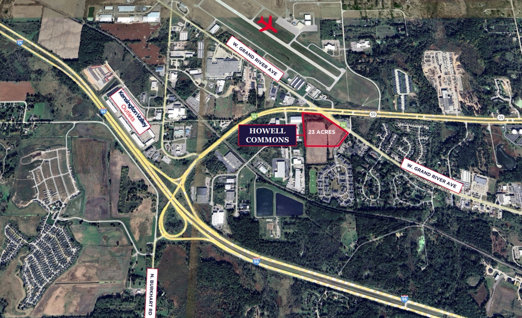 Northeast Corner of Grand River Ave & M-59, Howell, MI for Rent