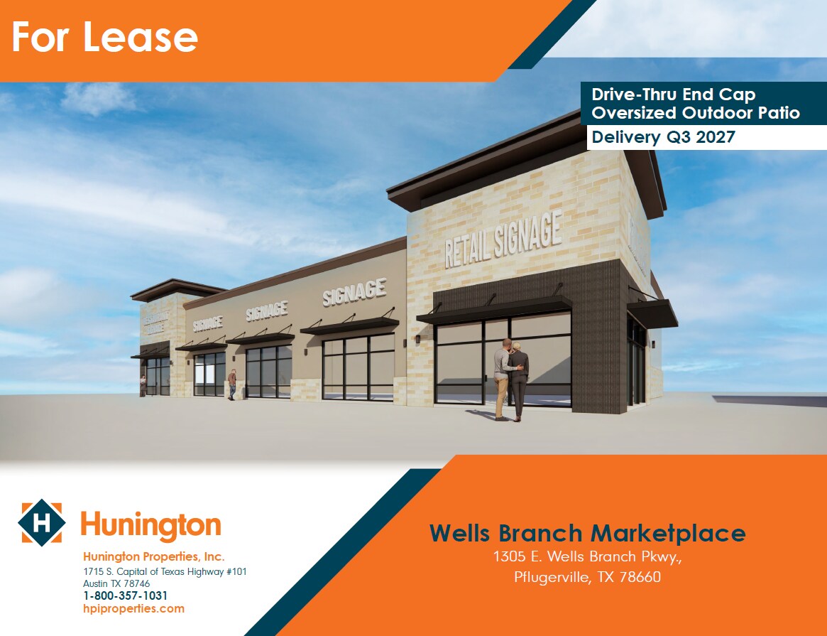 1305 E Wells Branch Pky, Pflugerville, TX for Rent