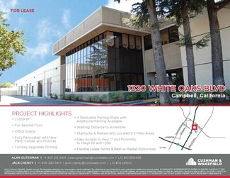 Campbell, CA Office - 1320-1330 White Oaks Rd Campbell, CA Office - 1320-1330 White Oaks Rd