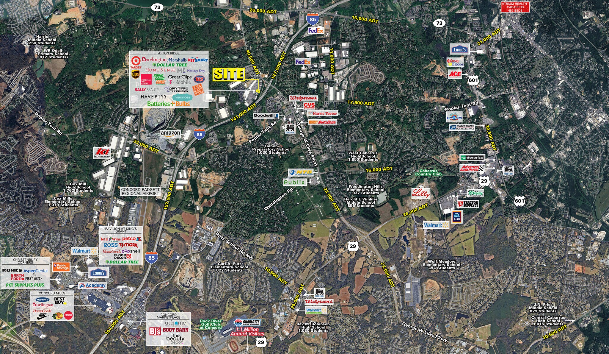 6109 Bayfield Pky, Concord, NC for Rent