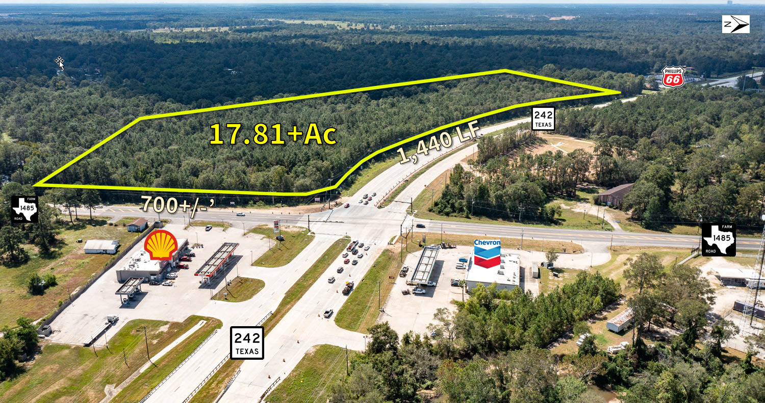 SH 242 & FM 1485, Conroe, TX for Sale