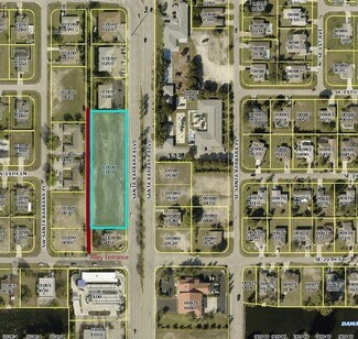 Cape Coral, FL Commercial Land - 1928 Santa Barbara