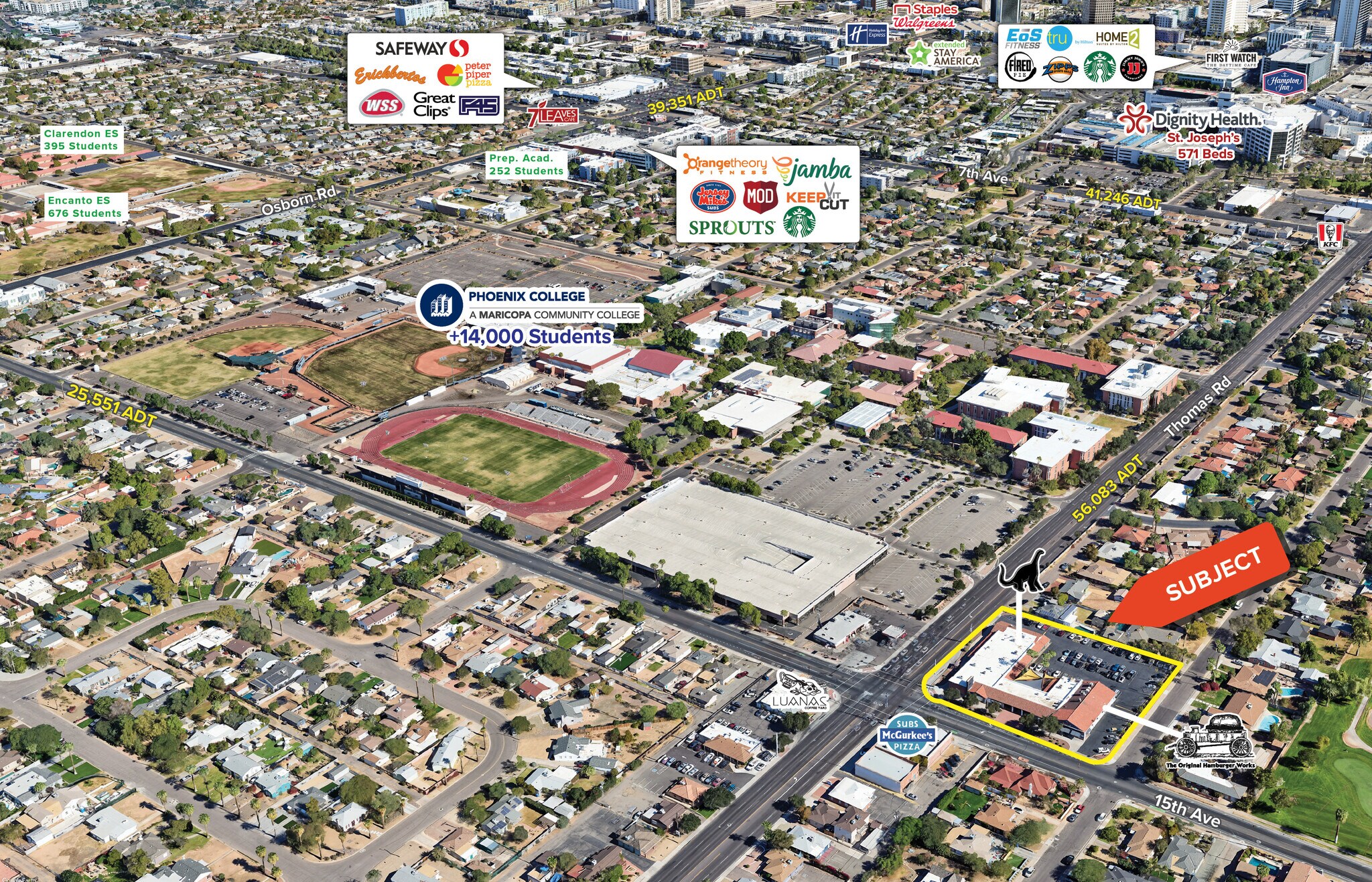 2801-2829 N 15th Ave, Phoenix, AZ for Rent