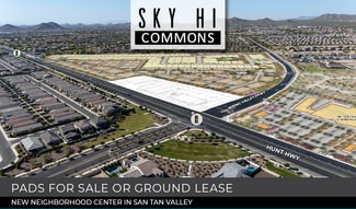 San Tan Valley, AZ Commercial Land - Hunt Highway @ Spring Valley Parkway