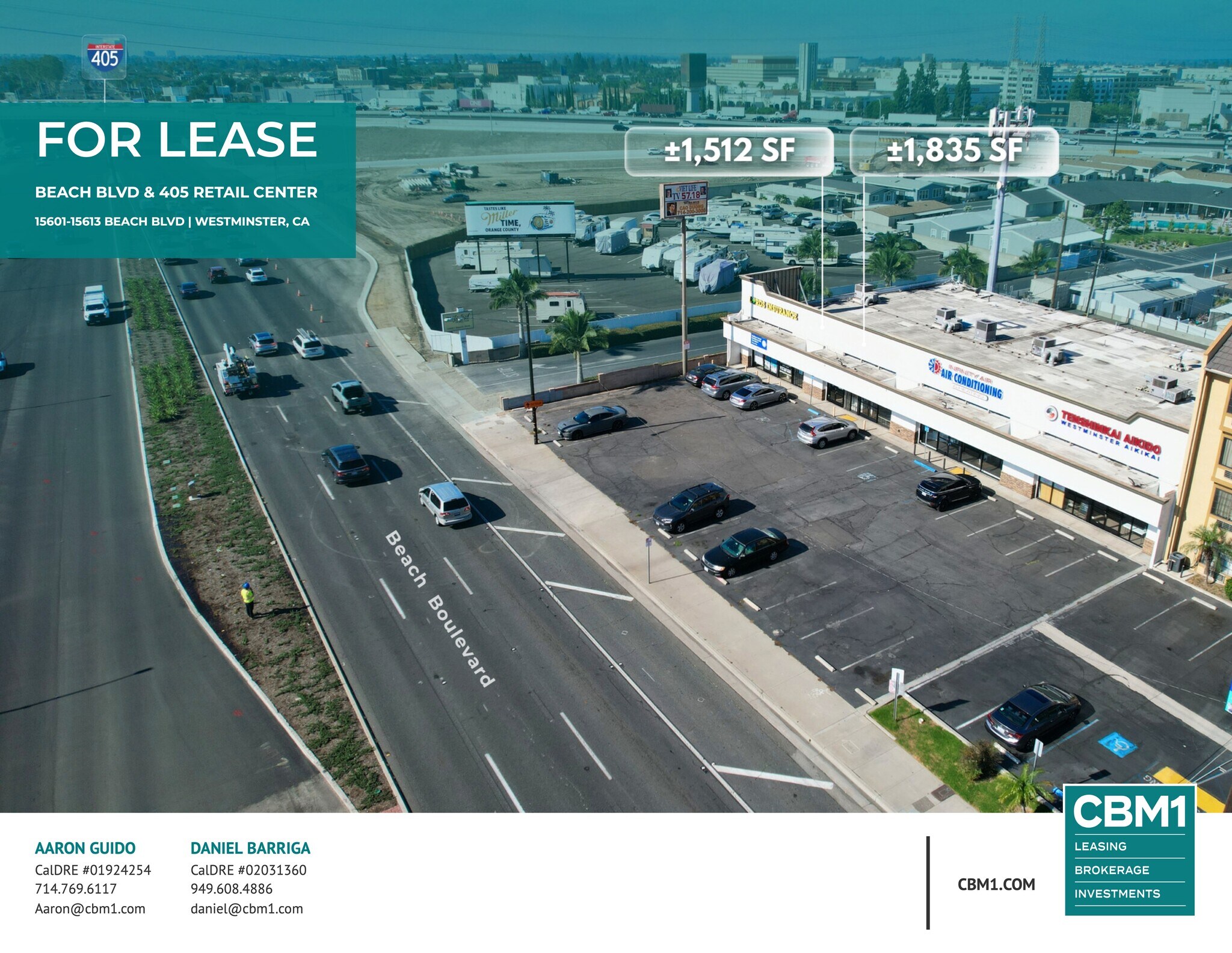 15601-15613 Beach Blvd, Westminster, CA for Rent