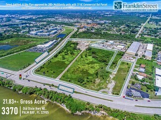Palm Bay, FL Commercial Land - 3370 Dixie Hwy NE