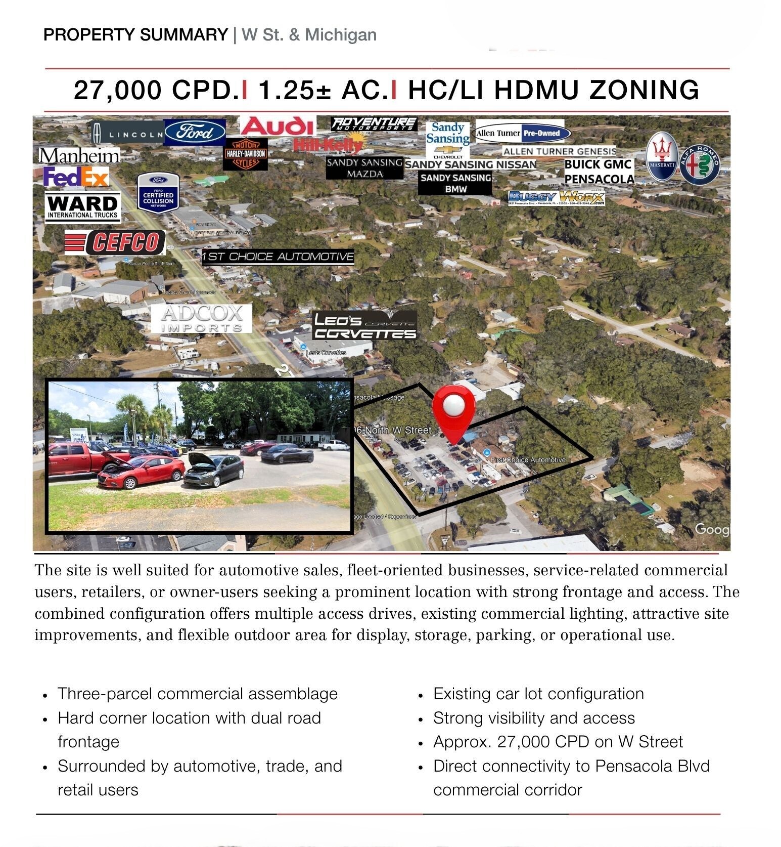 5500 - 5506 North Street w, Pensacola, FL for Sale